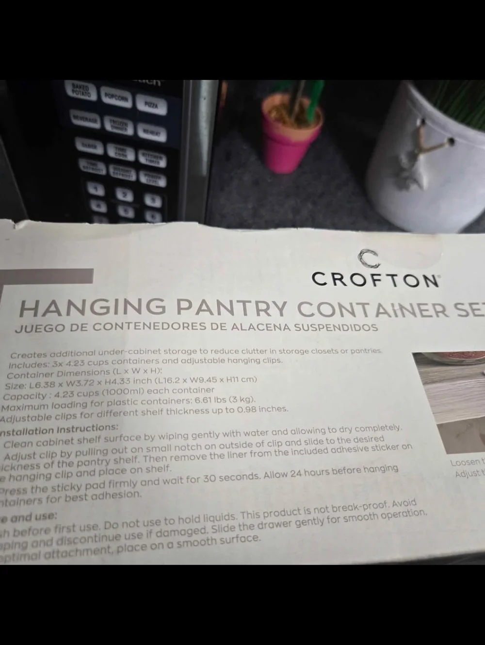 Hanging Pantry Storage Container Set - Picture 5 of 5